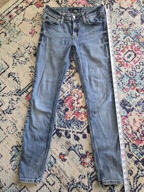 Calvin Klein Skinny Jeans in Faded Blue